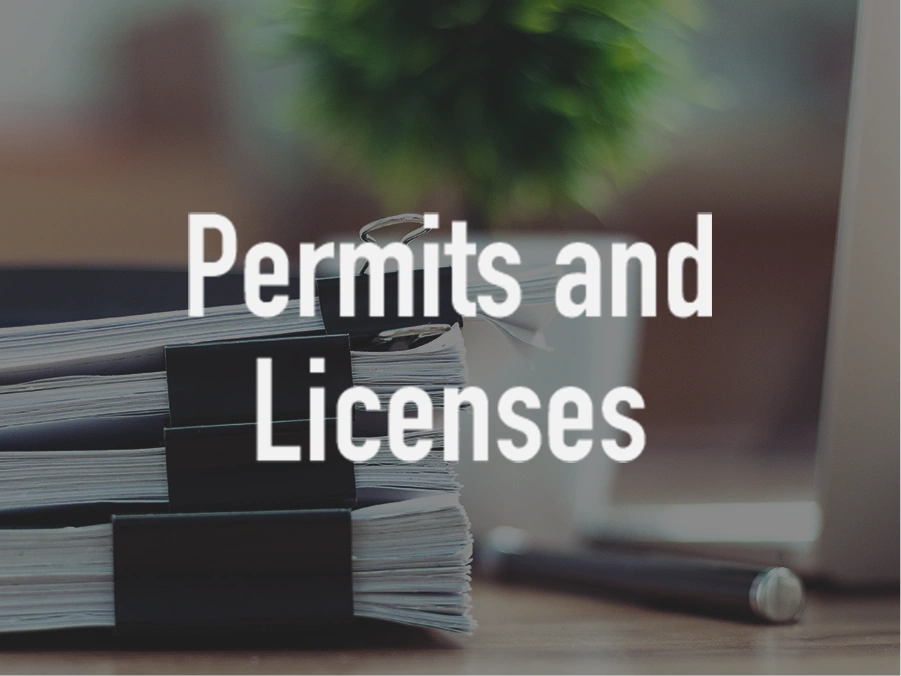 Permits and Licenses